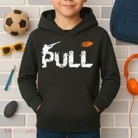 Clay Skeet Pigeon Shooting Pull Clay Bird Hunter Sports Kids Hoodie thumb 2