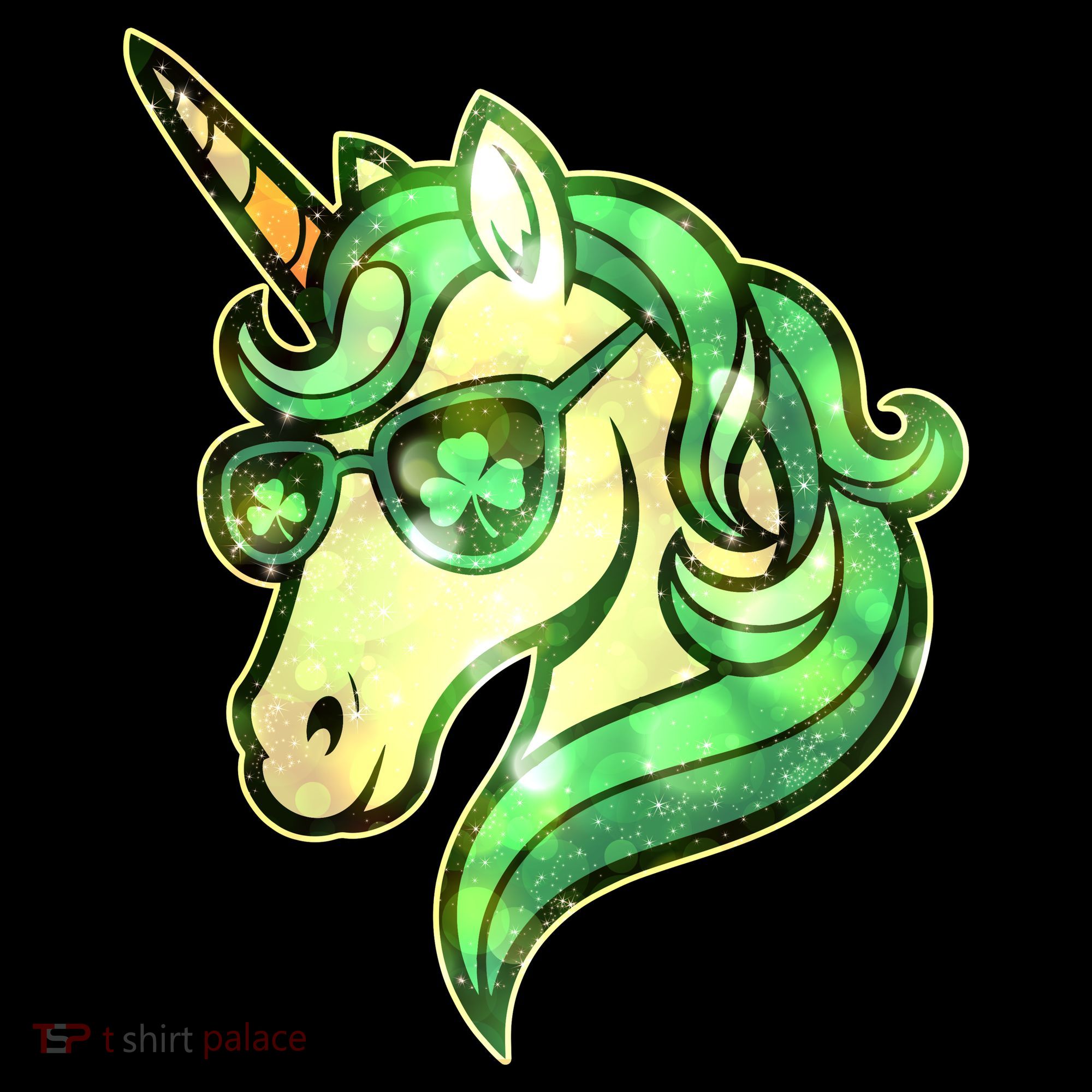 Cool St Patricks Day Lucky Shamrock Clover Unicorn Coffee Mug