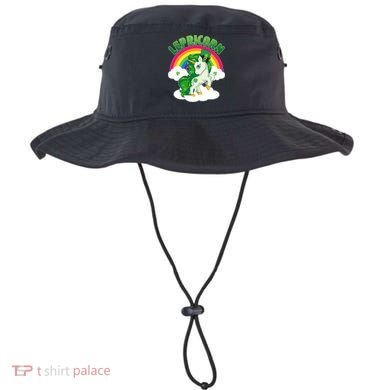 Cute St Patricks Day Rainbow Lepricorn Unicorn Leprechaun Bucket Hat