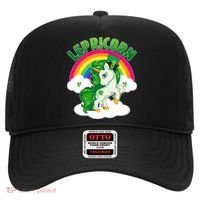 Cute St Patricks Day Rainbow Lepricorn Unicorn Leprechaun Hat thumb 0