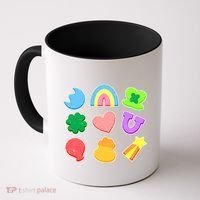Cute St Patricks Day Marshmallow Shapes Coffee Mug thumb 0