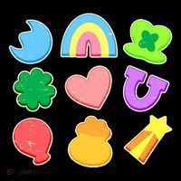 Cute St Patricks Day Marshmallow Shapes Women's Hoodie thumb 2