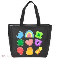 Cute St Patricks Day Marshmallow Shapes Tote Bag thumb 0
