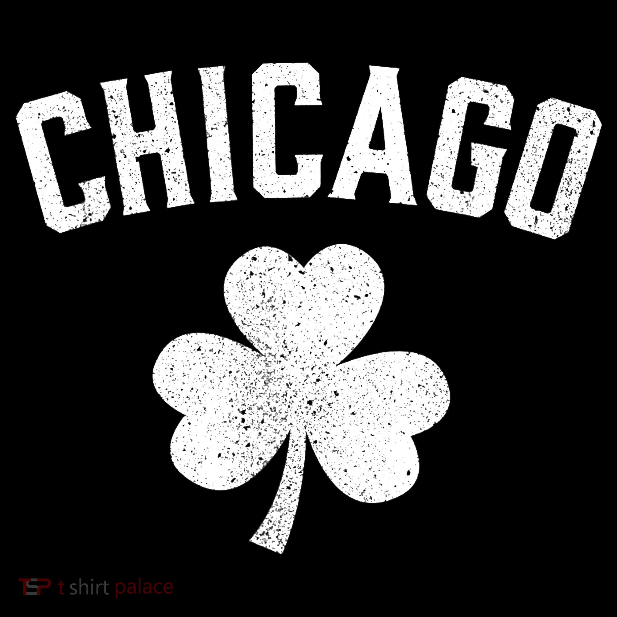 Chicago, St Patrick's Day Patty's Day Shamrock Tee Apron