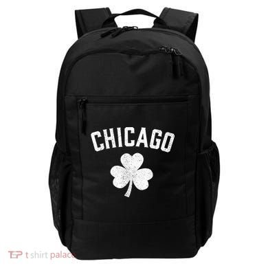 Chicago, St Patrick's Day Patty's Day Shamrock Tee Backpack