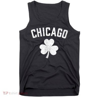 Chicago, St Patrick's Day Patty's Day Shamrock Tee Tank Top