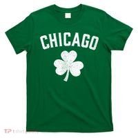 Chicago, St Patrick's Day Patty's Day Shamrock Tee T-Shirt thumb 0