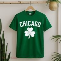 Chicago, St Patrick's Day Patty's Day Shamrock Tee T-Shirt thumb 2