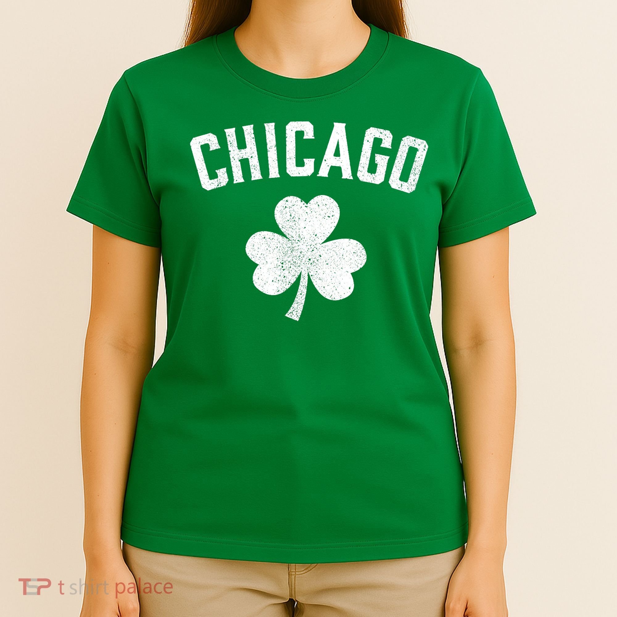Chicago, St Patrick's Day Patty's Day Shamrock Tee T-Shirt