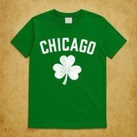Chicago, St Patrick's Day Patty's Day Shamrock Tee T-Shirt thumb 5