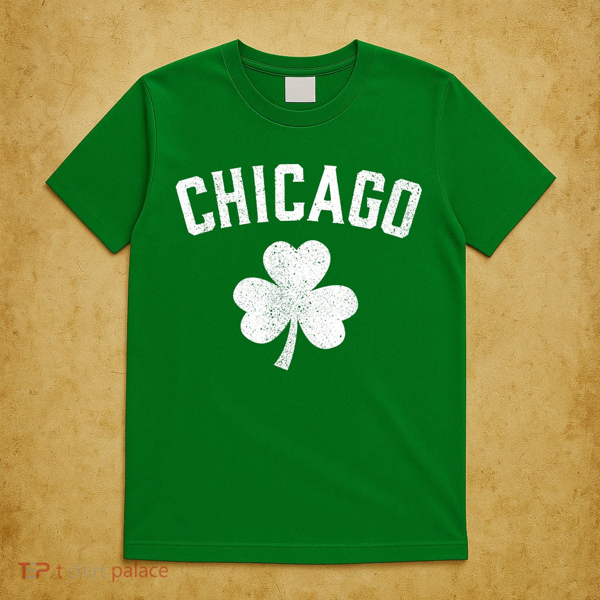 Chicago, St Patrick's Day Patty's Day Shamrock Tee T-Shirt