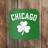 Chicago, St Patrick's Day Patty's Day Shamrock Tee Coaster thumb 0