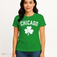 Chicago, St Patrick's Day Patty's Day Shamrock Tee Women's T-Shirt thumb 4