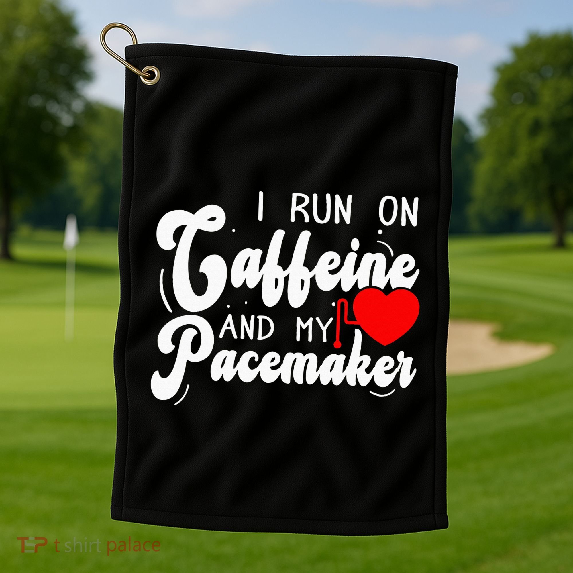 Cardiac Surgery & Pacemaker Open Heart Surgery Golf Towel