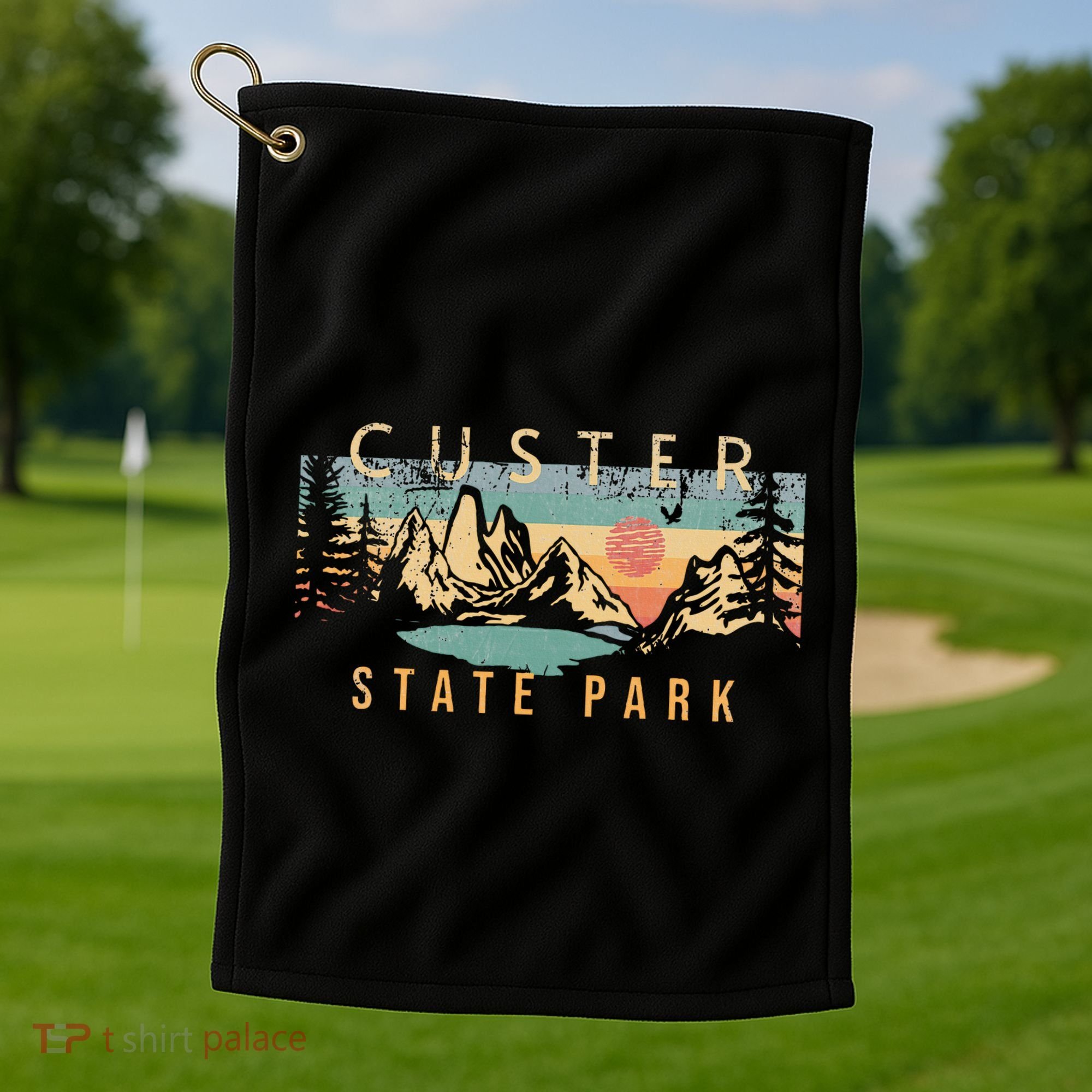 Custer State Park Golf Towel