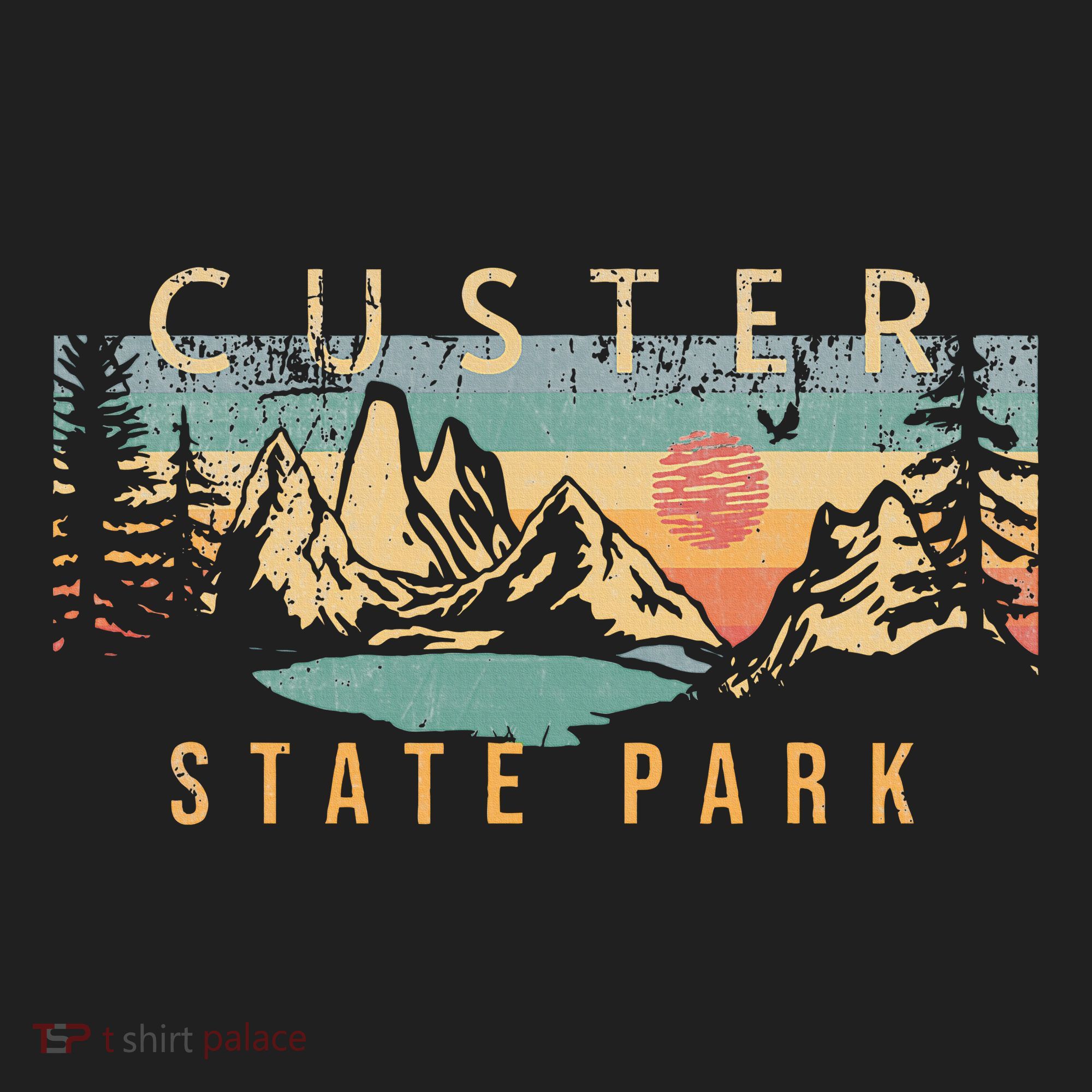 Custer State Park Golf Towel