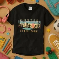 Custer State Park Kids T-Shirt thumb 3