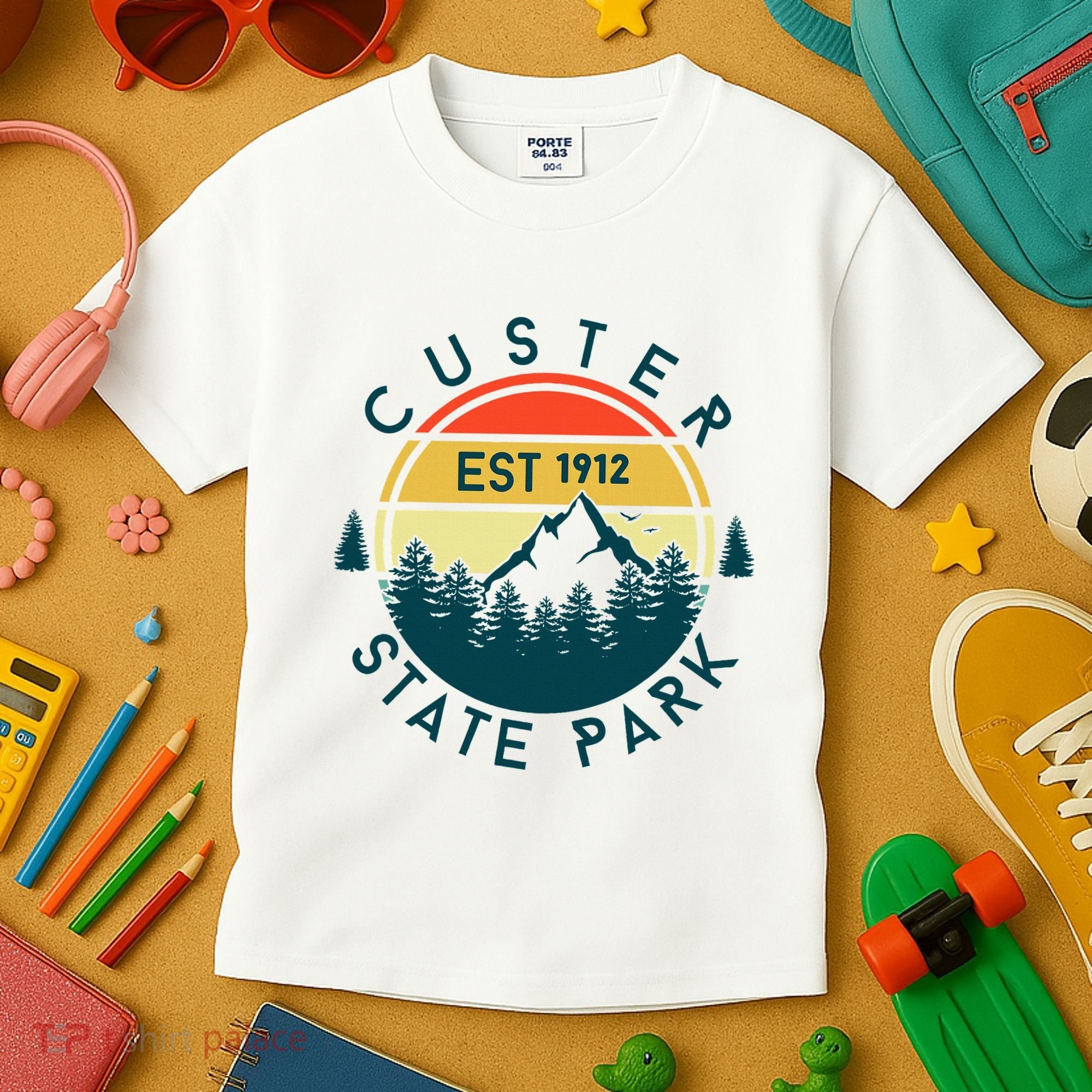 Custer State Park Kids T-Shirt