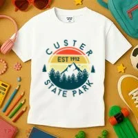 Custer State Park Kids T-Shirt thumb 3