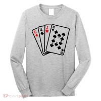 Cool Style Playing Cards Long Sleeve Shirt thumb 0
