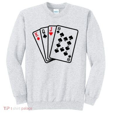 Cool Style Playing Cards Sweatshirt