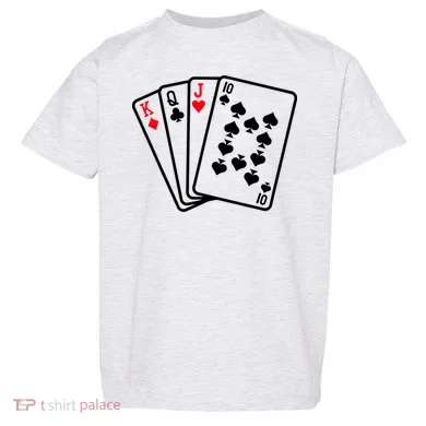 Cool Style Playing Cards Toddler T-Shirt