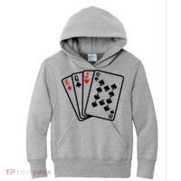 Cool Style Playing Cards Kids Hoodie thumb 0