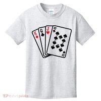 Cool Style Playing Cards Kids T-Shirt thumb 0