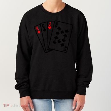 Cool Style Playing Cards Women's Sweatshirt