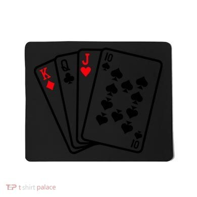 Cool Style Playing Cards Mousepad