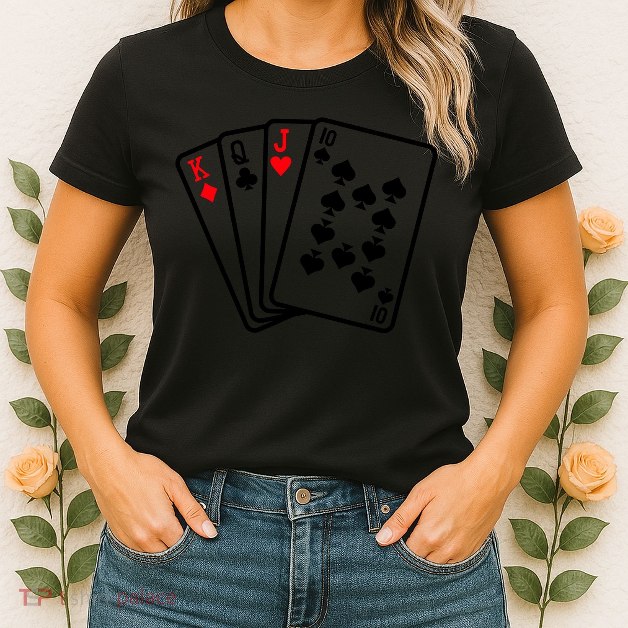 Cool Style Playing Cards Women's T-Shirt