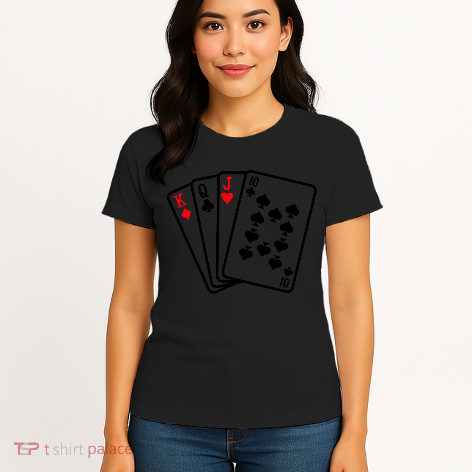 Cool Style Playing Cards Women's T-Shirt