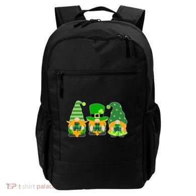 Cute St Patrick's Day Shamrock Gnomes Multi Patterns Backpack