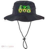 Cute St Patrick's Day Shamrock Gnomes Multi Patterns Bucket Hat thumb 0
