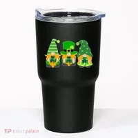 Cute St Patrick's Day Shamrock Gnomes Multi Patterns Tumbler thumb 0