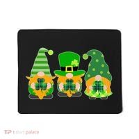 Cute St Patrick's Day Shamrock Gnomes Multi Patterns Mousepad thumb 0