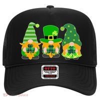 Cute St Patrick's Day Shamrock Gnomes Multi Patterns Hat thumb 0