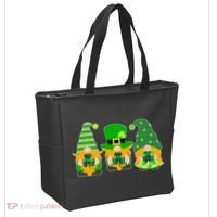 Cute St Patrick's Day Shamrock Gnomes Multi Patterns Bag thumb 2