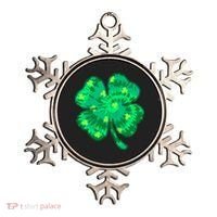 Cute St Patricks Day Tie Dye Shamrock Clover Ornament thumb 0