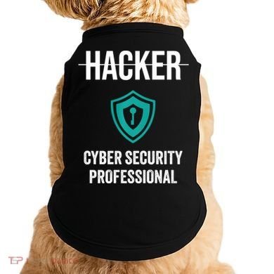 Cyber Security Professional Protection White Hat Hackers Doggie Tank