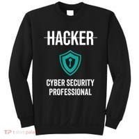 Cyber Security Professional Protection White Hat Hackers Sweatshirt thumb 0
