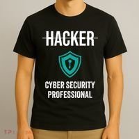 Cyber Security Professional Protection White Hat Hackers T-Shirt thumb 3