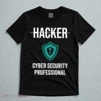 Cyber Security Professional Protection White Hat Hackers T-Shirt thumb 5