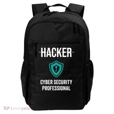 Cyber Security Professional Protection White Hat Hackers Backpack