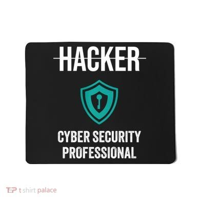 Cyber Security Professional Protection White Hat Hackers Mousepad