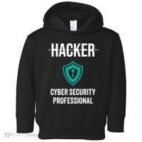 Cyber Security Professional Protection White Hat Hackers Toddler Hoodie thumb 0