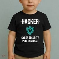 Cyber Security Professional Protection White Hat Hackers Toddler T-Shirt thumb 2