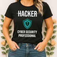 Cyber Security Professional Protection White Hat Hackers Women's T-Shirt thumb 2