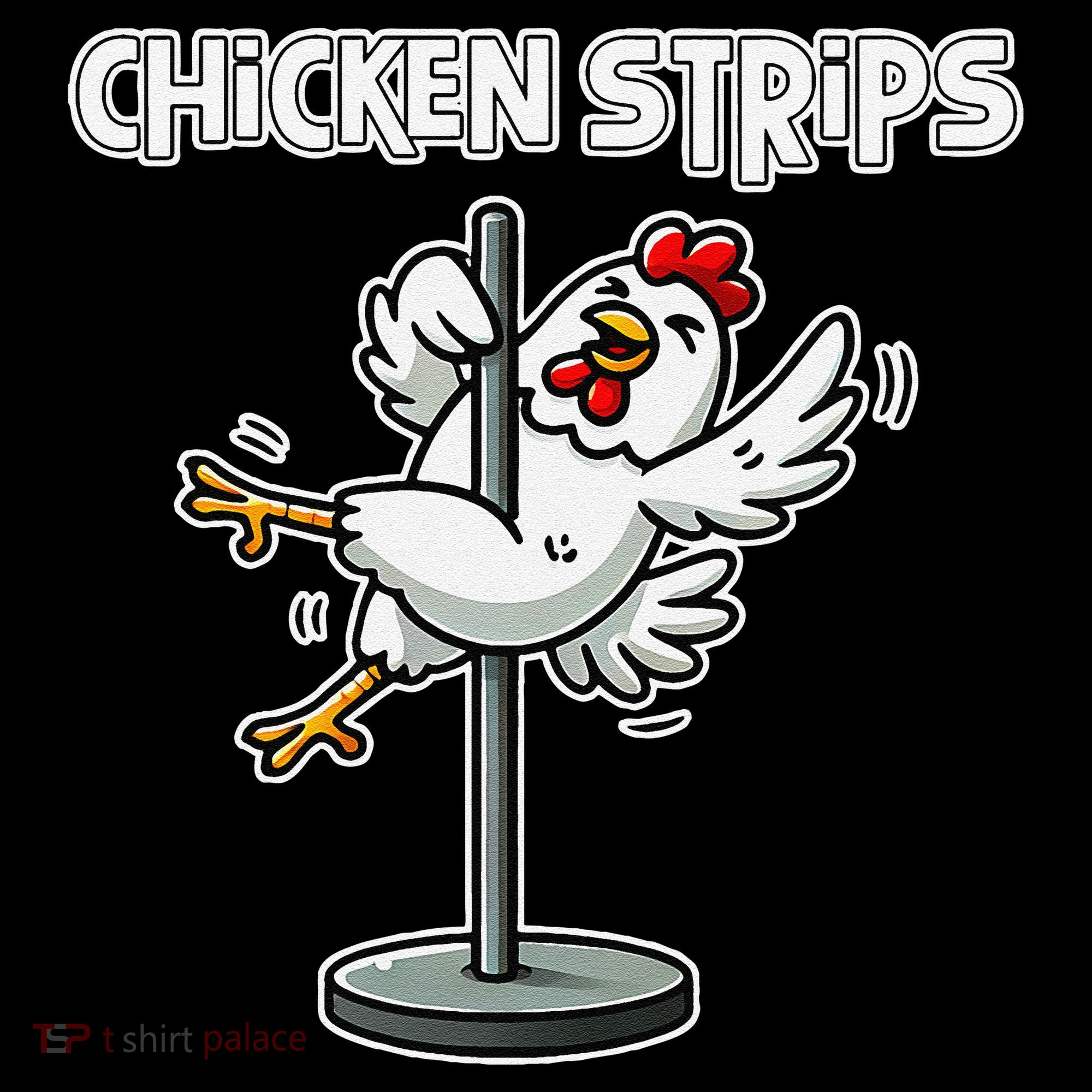 Chicken Strips Pun Funny Sarcastic Life Quotes Jokes Humor Coffee Mug