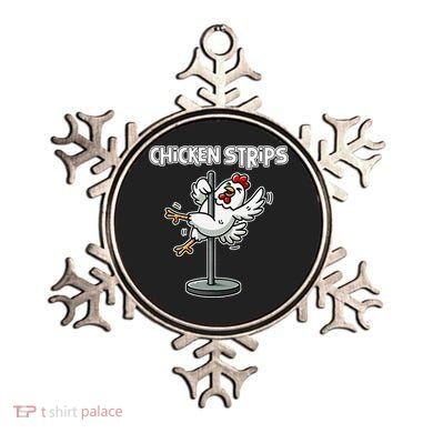Chicken Strips Pun Funny Sarcastic Life Quotes Jokes Humor Ornament